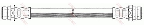TRW Przewód hamulcowy elastyczny PHA730