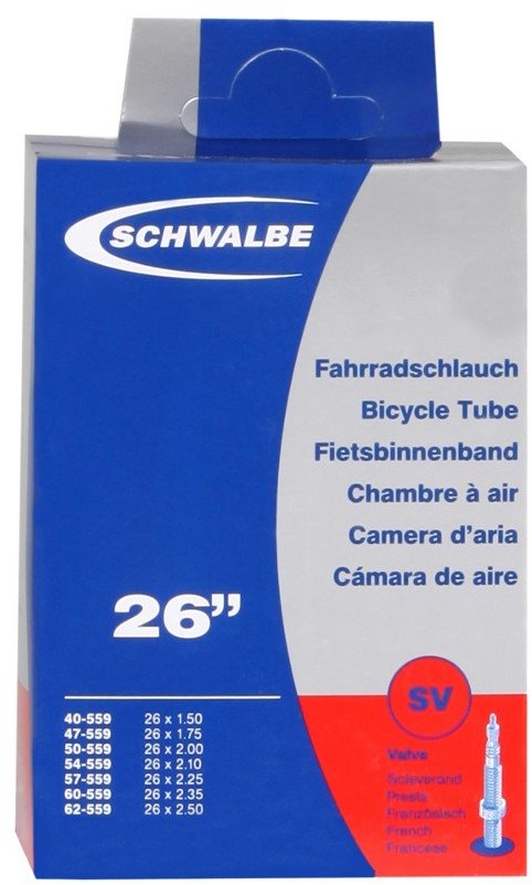 Schwalbe Schwalbe, Dętka, 26x1.00 1.50, rozmiar uniwersalny