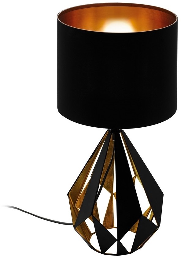 Eglo 43077 - Lampa stołowa CARLTON 1xE27/60W/230V