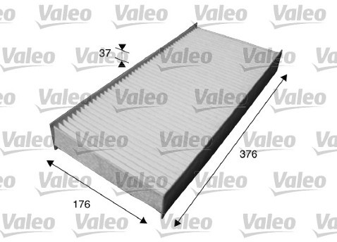 VALEO Filtr, przewietrzanie przestrzeni pasażerskiej 715614