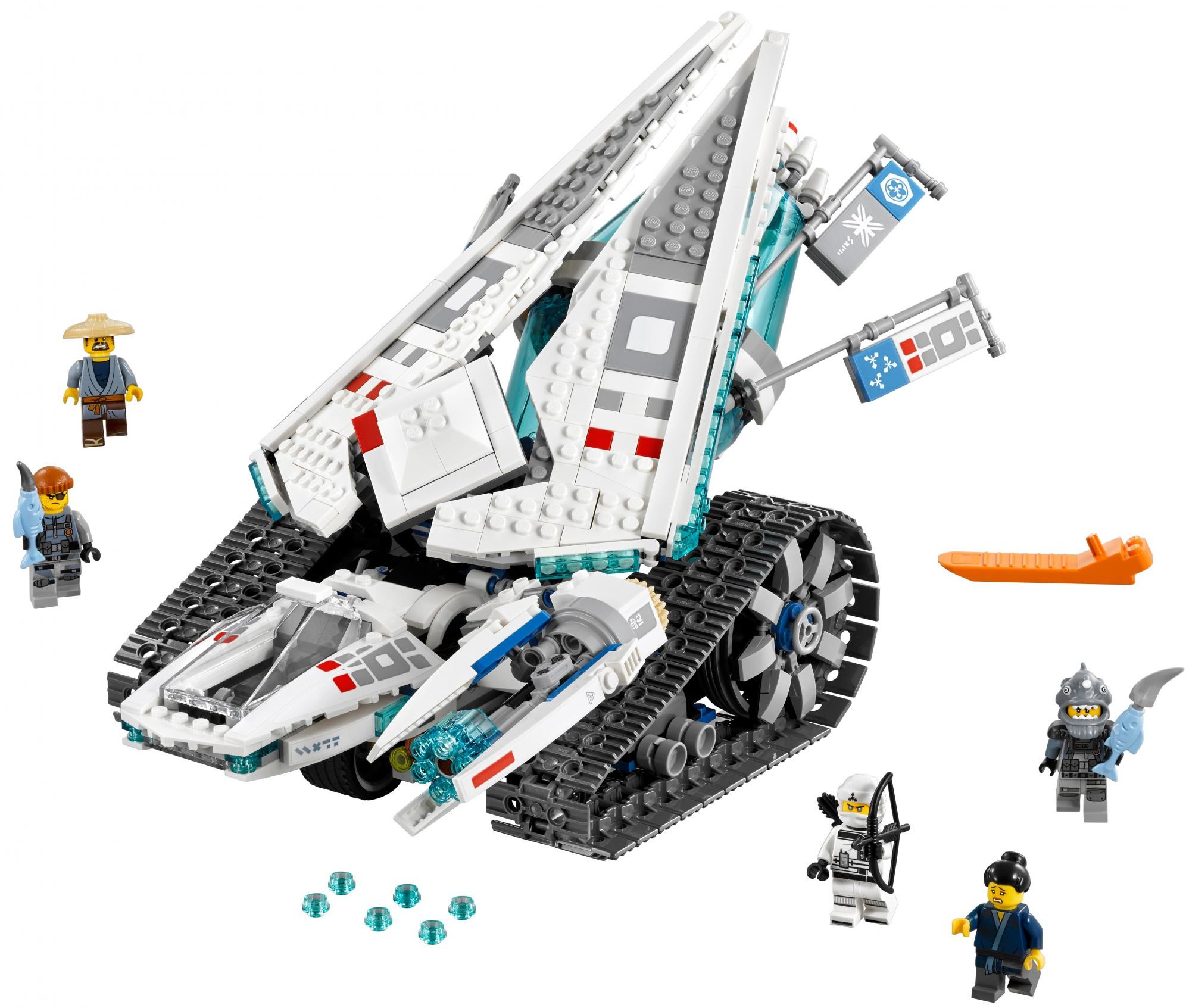 LEGO Ninjago Lodowy pojazd pancerny 70616