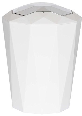 Spirella spirella 10.18129 Crystal kosz na śmieci 5 L, biały 10.18129