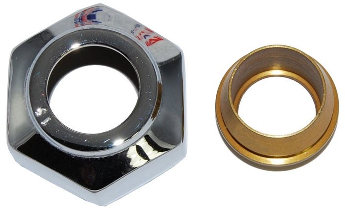 Vario Term Złączka - adapter zaciskowy GW 3/4 x Cu 15x1, Kolor: Biały strukturalny ZZM1519