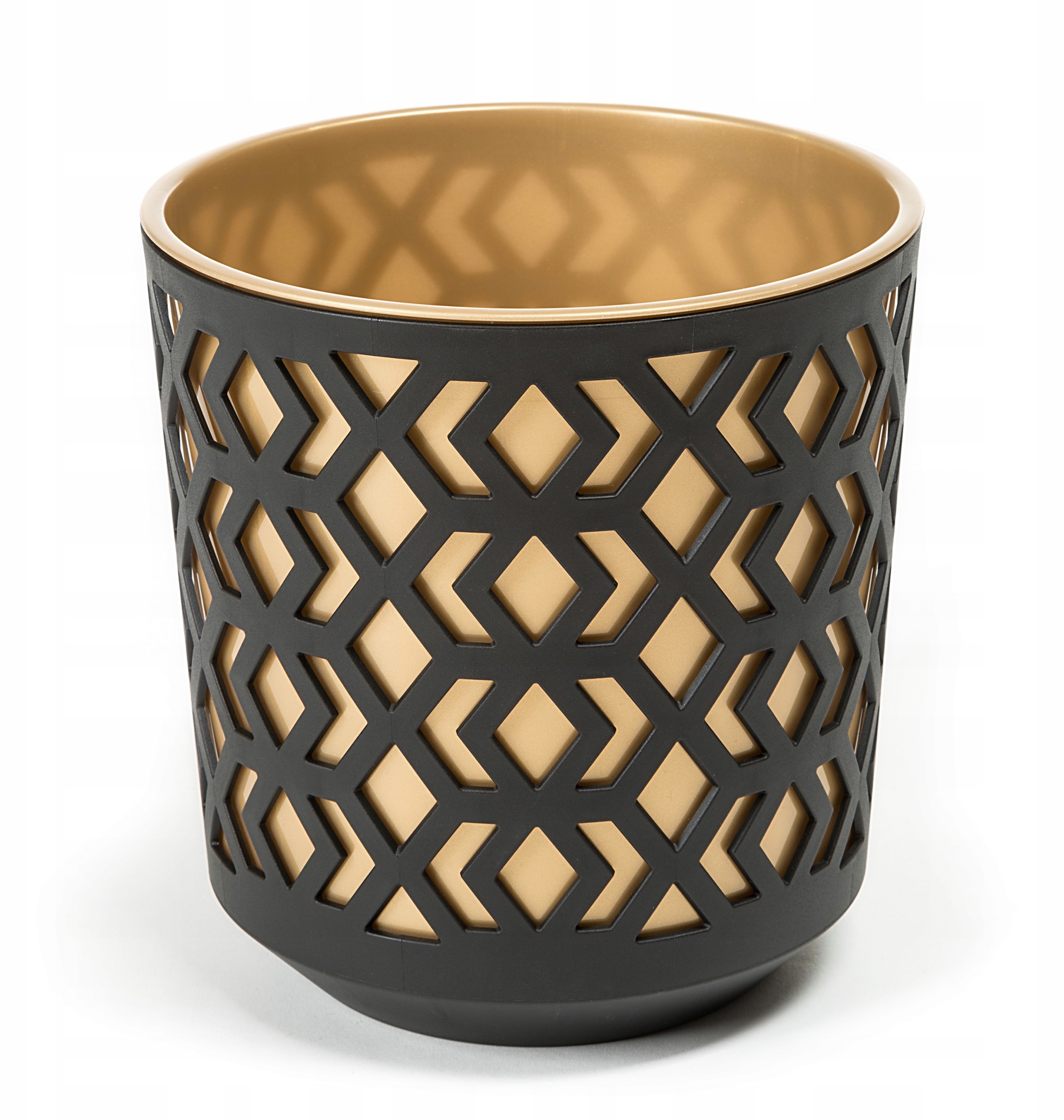 LAMELA Donica Aztek śr. 30cm kol. Czarny + Złoty