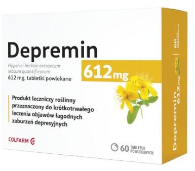 Colfarm S.A. Colfarm Depremin 612 mg 60 tabletek 3701062