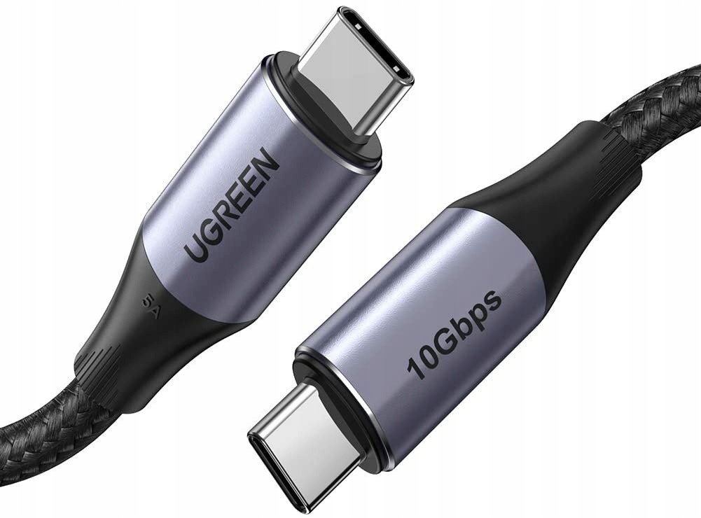 UGREEN Kabel Usb-c 3.1 GEN.2 US355, Pd 3.1, 5A, 1M