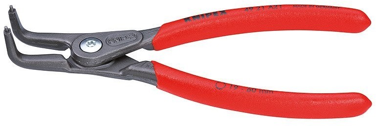 Knipex PRECYZYJNE SZCZYPCE DO PIERŚCIENI ZEW.WYGIĘTE 130MM KN 49 21 A11