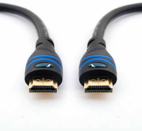 BlueRigger kabel HDMI High-Speed do montażu w ścianie, 15 m, CL3, obsługuje 4 K, Ultra HD, 3D, 1080p, Ethernet i Audio Return (w najnowszym wydaniu)