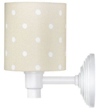 Lamps & Co. Lampa Lovely dots Lamps&amp;Co LOVELY DOTS BEIGE WL LOVELY DOTS BEIGE WL