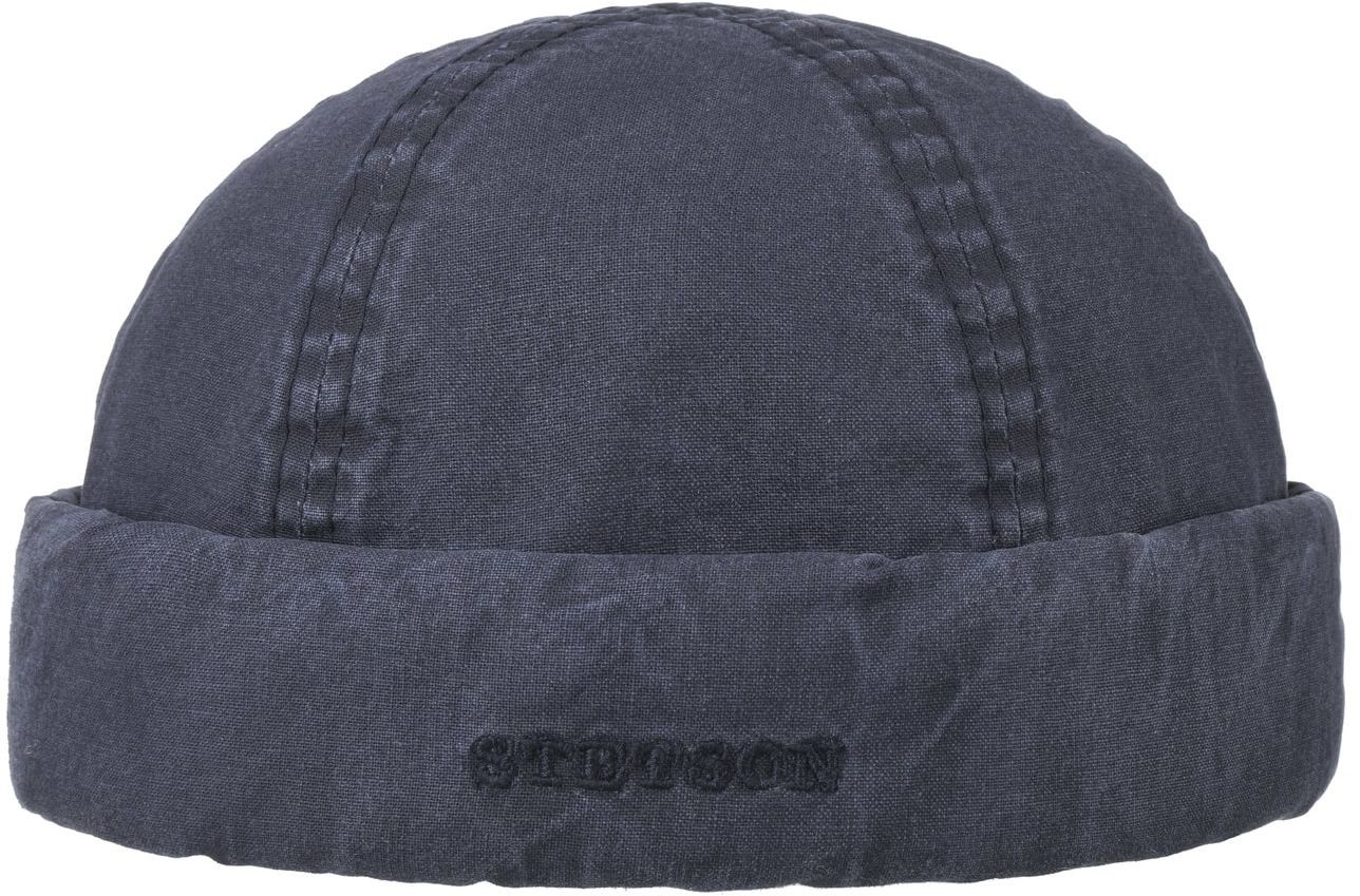 Czapka Dokerka Delave Organic Cotton by Stetson, ciemnoniebieski, XL (60-61 cm)