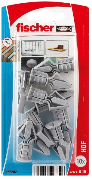 Fischer Kołki do g-k HDF 10 szt. 522282