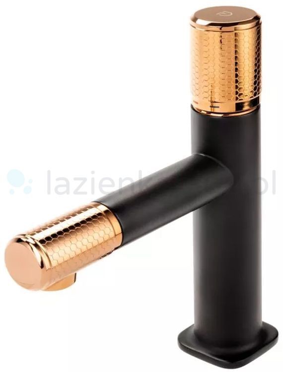 FDesign FDesign Ardesia bateria umywalkowa czarny złoty FD1ARD225