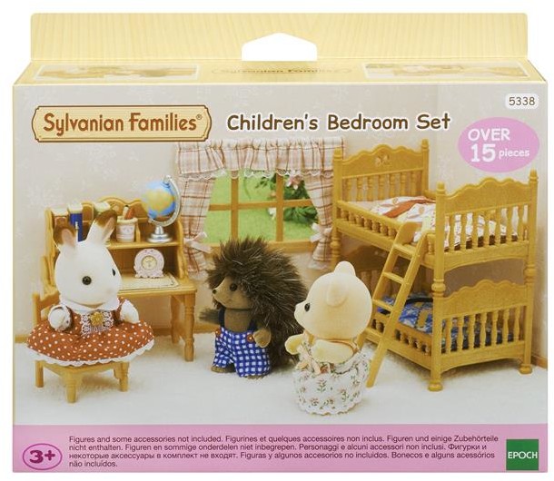 Sylvanian Families 5338 Wiejski pokój dziecięcy z łóżkiem piętrowym