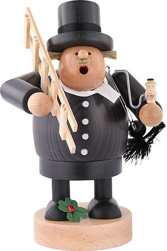 KWO Olbernhau 21579 Räuchermännchen kominiarza, 22 cm 21579