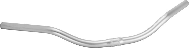 HUMPERT Ergotec Moon Cruiser Handlebar 25,4mm DM, silver 610mm 2020 Kierownice trekkingowe i miejskie 2153031000