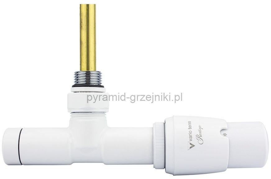 Varioterm Zawór termostatyczny UNICO - biały mat prawy UGS0221CFK/P
