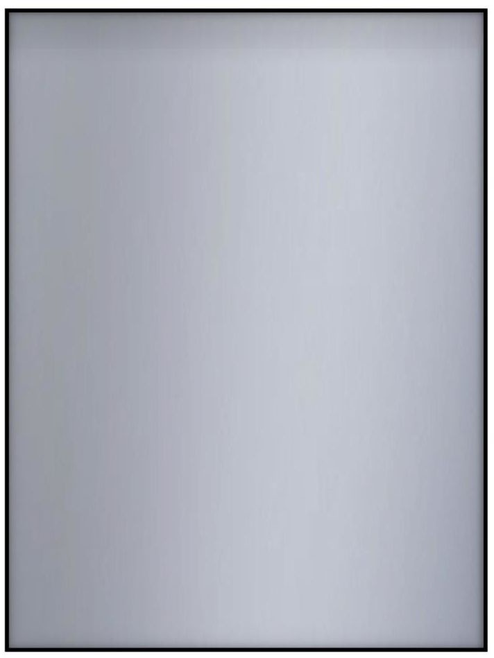 Dubiel Vitrum Lustro bez oświetlenia STARK BLACK 60 x 80