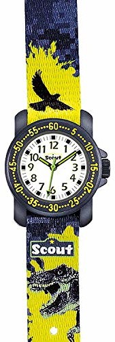 Scout chłopięcy zegarek na rękę analogowy kwarcowy Textil 280376039
