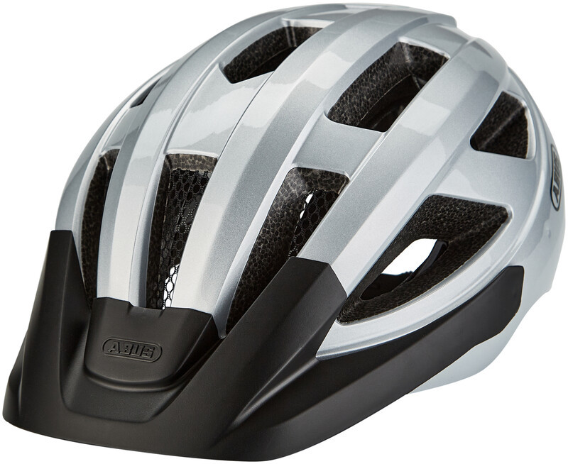 Abus Macator Kask, gleam silver S | 51-55cm 2021 Kaski miejskie i trekkingowe 87218