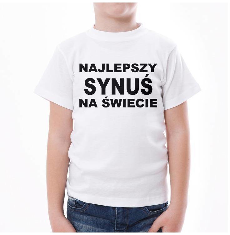 Poczpol Najlepszy synuś na świecie - koszulka dziecięca PRZPOC-0-1821
