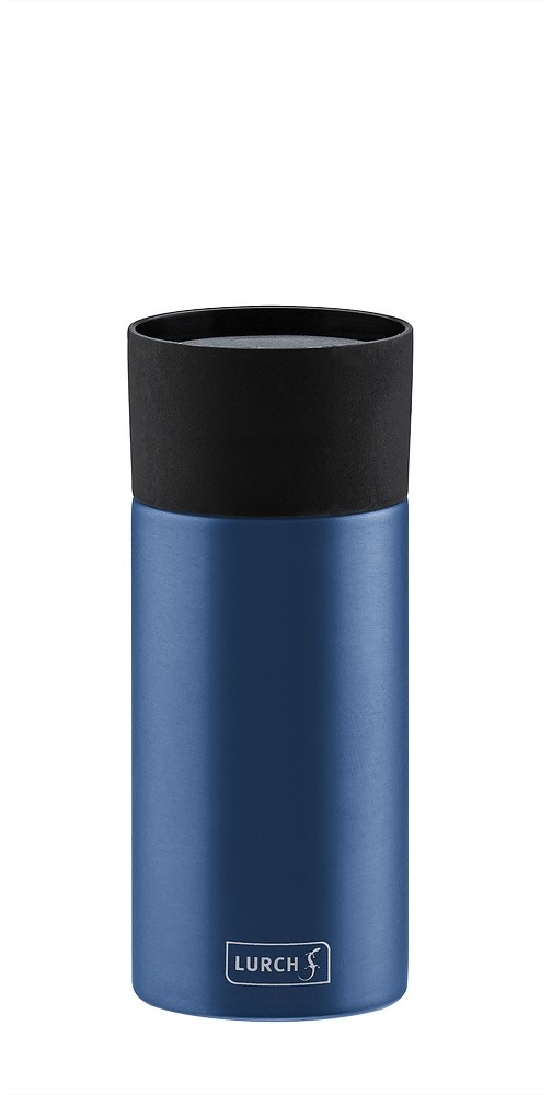 Lurch Lurch Coffee-To-Go 300 Ml Niebieski Kubek Termiczny Stalowy