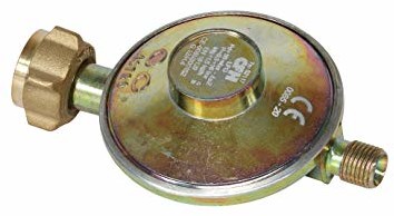 CFH 52452 regulator ciśnienia 50 mbar z wężem gazowym 80 cm.