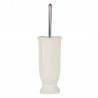 Clayre & Eef Szczotka Do Toalety z Ceramicznym Pojemnikiem w Stylu Prowansalskim 64736