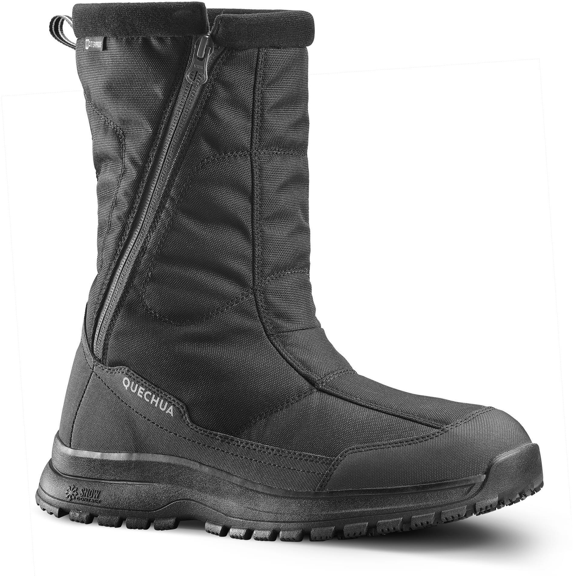 QUECHUA Buty turystyczne śniegowce WARM WTP - SH100 U-WARM - wysokie męskie male