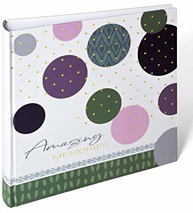 walther design walther Design MX-485-A album fotograficzny Amazing Memories, 30 x 30 cm, zielony