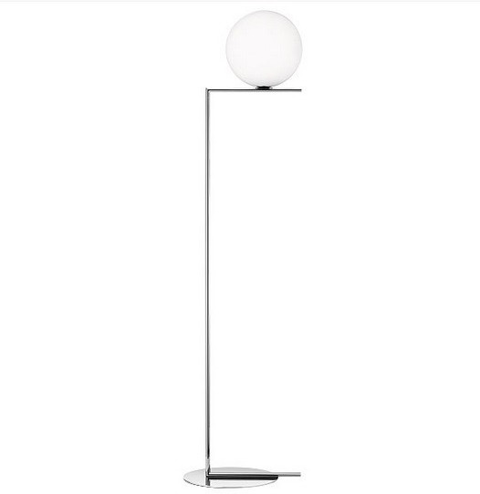 Flos Lampa podłogowa IC F1 wys 135 cm chrom F3173057