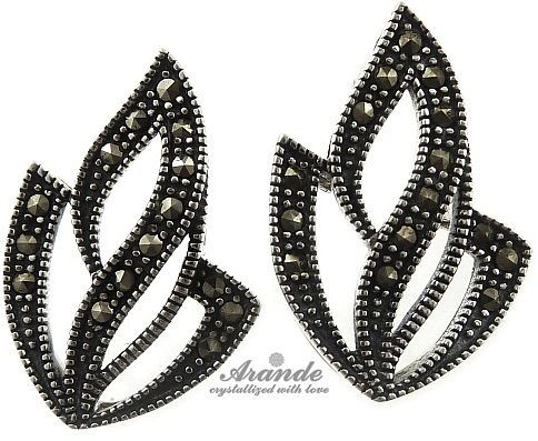 Arande PIĘKNE KOLCZYKI MARKAZYTY ADMIRE SREBRO