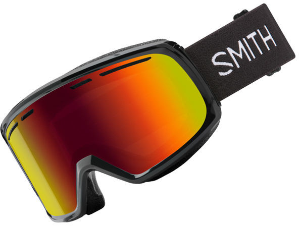 Smith AS RANGE Black Red Sol-X męskie okulary snowboardowe 90061059