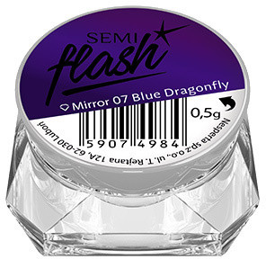 Semilac SemiFlash - Efekt lustra Mirror Blue Dragonfly 07 59074984