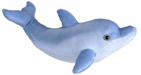Wild Republic 23420 Soft Living Ocean Mini delfin, przytulanka zabawka, 40 cm, multi 23420
