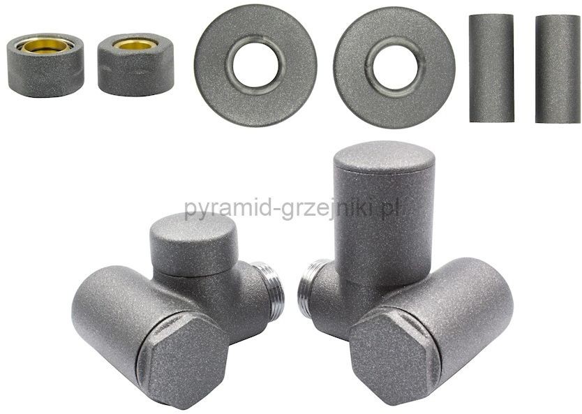 Varioterm Zawór regulacyjny Integra All in One - grafit str miedź 15 mm prawy AIR05FK/P(Cu)