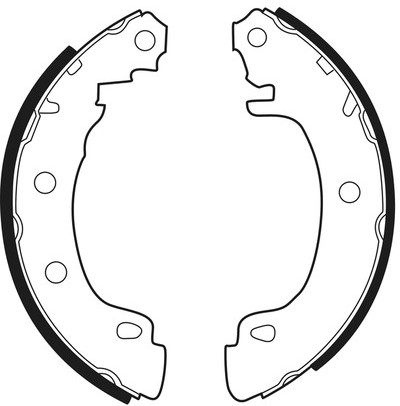 FERODO (FEDERAL-MOGUL) Zestaw szczęk hamulcowych (FEDERAL-MOGUL) FSB544