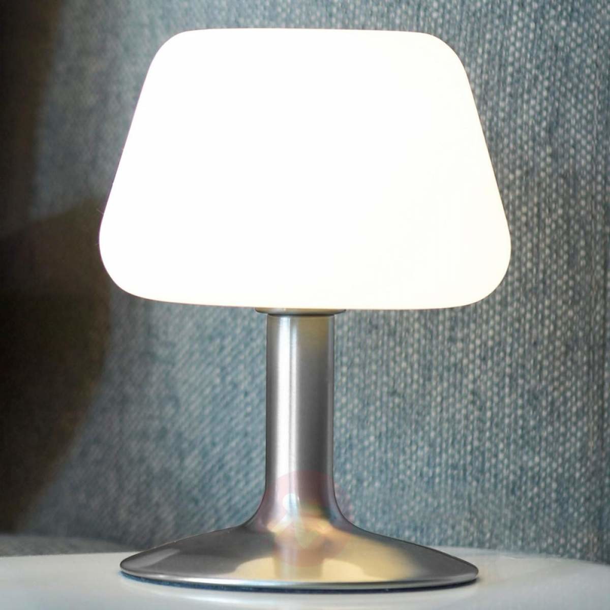 Paul Neuhaus TILL lampa stołowa LED Stal nierdzewna, 1-punktowy (4078-55)