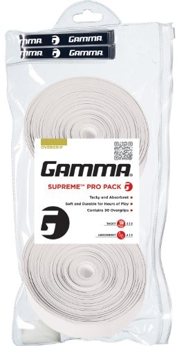 Gamma Supreme over Grip 30 Pro Pack, biały AGSO3-10