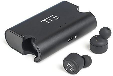 TIE Tie Truly Pro x2t Bluetooth 4.2 Earphones z Powerbank Czarny X2T