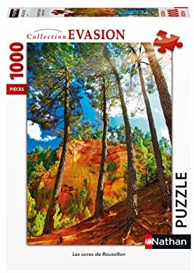 Nathan 4005556876396 1000 pices Ocres Roussillon puzzle dla dorosłych 4005556876396