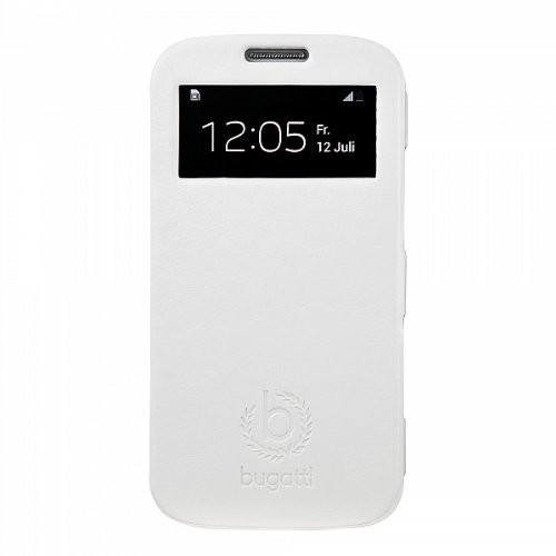 bugatti Bugatti Ultrathin Book Case na telefon Samsung Galaxy S4 i9195 Biały 4042632083316