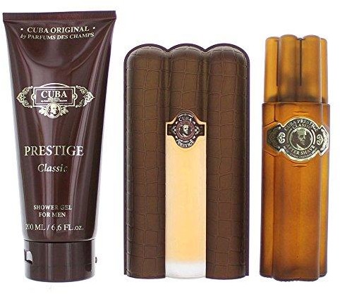 Cuba Original Prestige Classic zestaw woda toaletowa + żel pod prysznic + woda po goleniu 