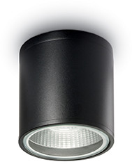 Ideal Lux Oprawa sufitowa GUN PL1 NERO 122687
