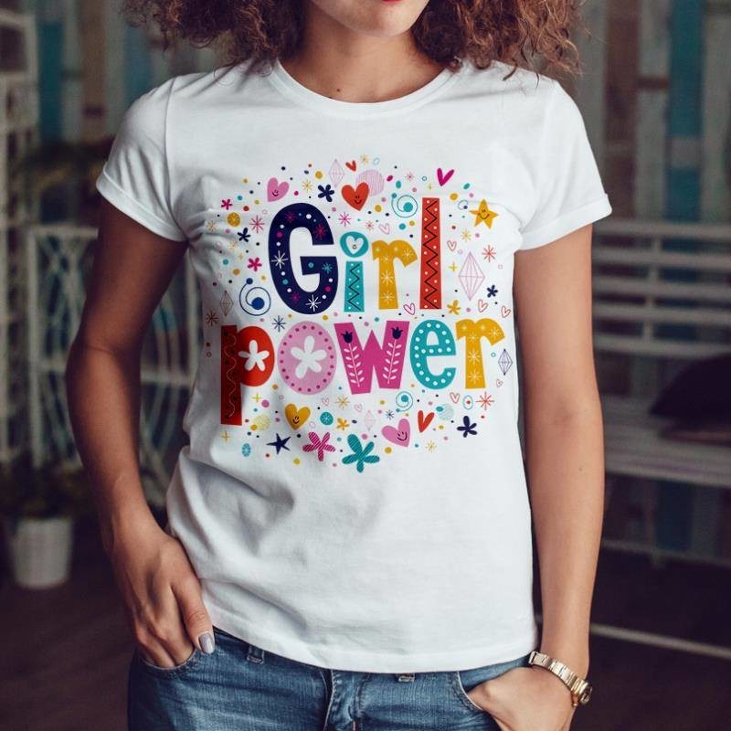 Poczpol Girl power - koszulka damska PRZPOC-0-2673