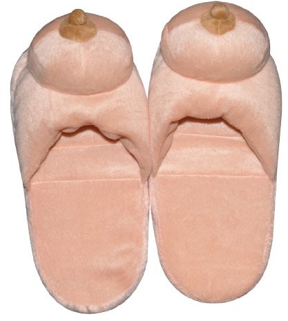 You2Toys YOU2 Toys botnicką pluszowe kapcie domowe, 1 sztuki 777420