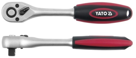 Yato grzechotka 1/4 z prostym uchwytem , pokrycie tpr YT-0322