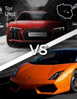 Jazda Lamborghini Gallardo vs Audi R8  Tor Ułęż P0002084