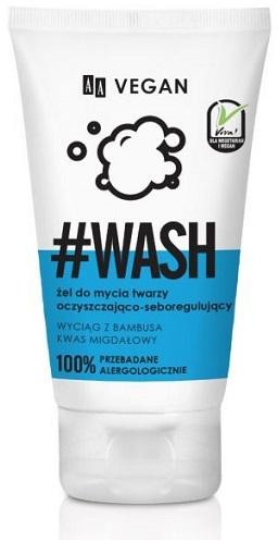 Oceanic Vegan #Wash oczyszczająco-seboregulujący żel do mycia twarzy 150ml