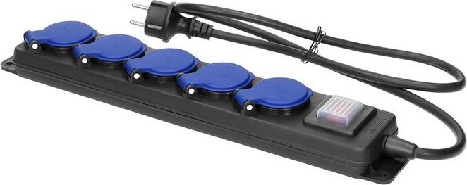Orno PRZEDŁUŻACZ WARSZTAT 5x GNIAZD IP44 GUMA 3x1,5mm2 OR-AE-13159-5M OR-AE-13159-5M
