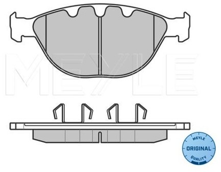 Wulf Gaertner Autoparts Zestaw klocków hamulcowych, hamulce tarczowe Wulf Gaertner Autoparts 025 237 9120